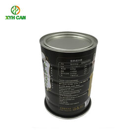 Recyclable Metal Tin Can / Deep Metal Tins Containers CMYK PMS Printing